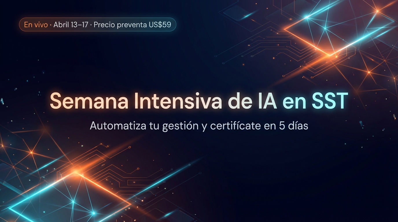 Semana Intensiva IA en SST - Master SSTD